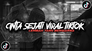 DJ CINTA SEJATI - LEMBAH YANG BERWARNA TIKTOK TERBARU