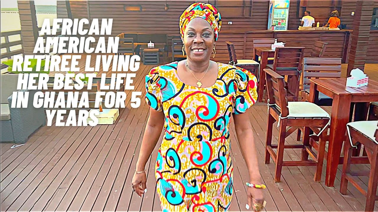 She had everything in America except for this that brought her freedom in Ghana Africa.