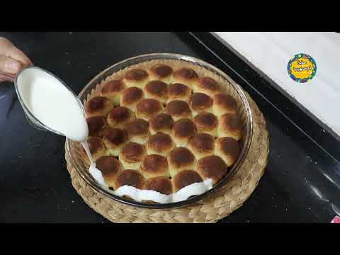 Haven't tried my cloud-like dough yet? Come let's make honeycomb bread with cinnamon roll filling...