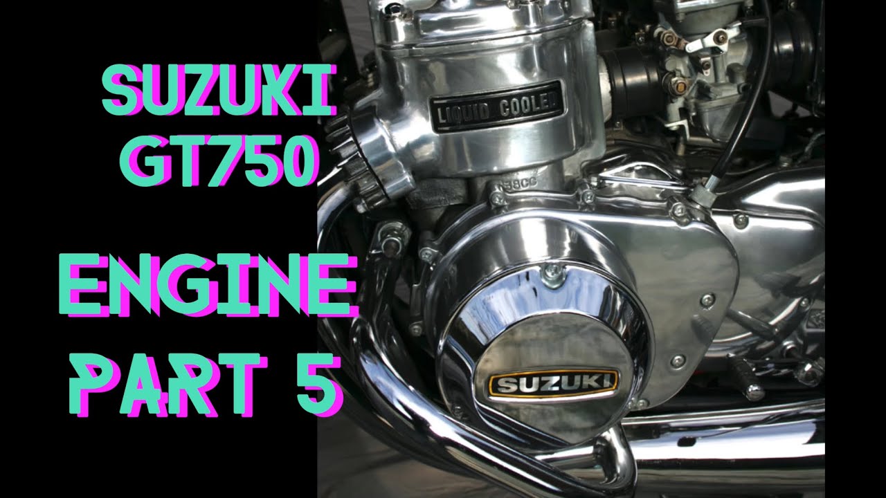 Suzuki GT750 Engine Part 5: clutch, side covers, sprockets and Suzuki GT750 Engine Part 5: clutch, side covers, sprockets and