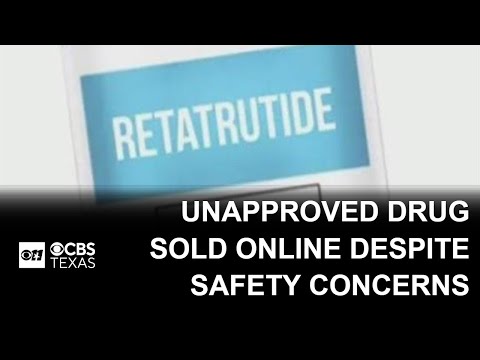 online retatrutide Unapproved weight-loss drug "reta" sold online despite safety concerns
