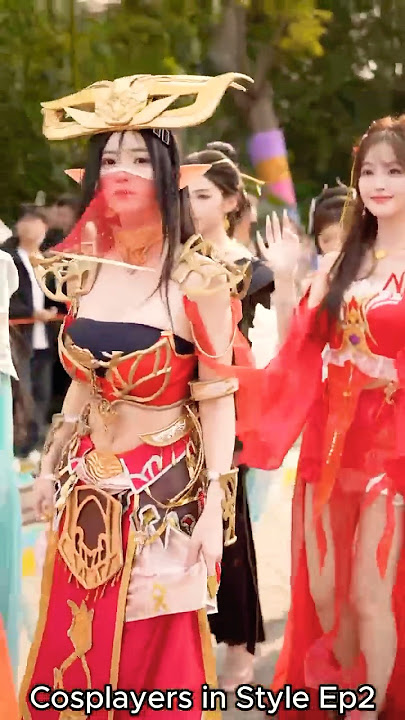 上海欢乐谷coser巡游美女如云 Cosplay parade  | beautiful girl hot sexy| Episode 2 of Cosplaying in Style #shorts