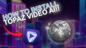 How to install TOPAZ VIDEO AI!