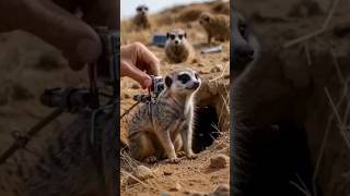 POV: Inside a Secret Meerkat Underground Tunnel 🐾 #shorts