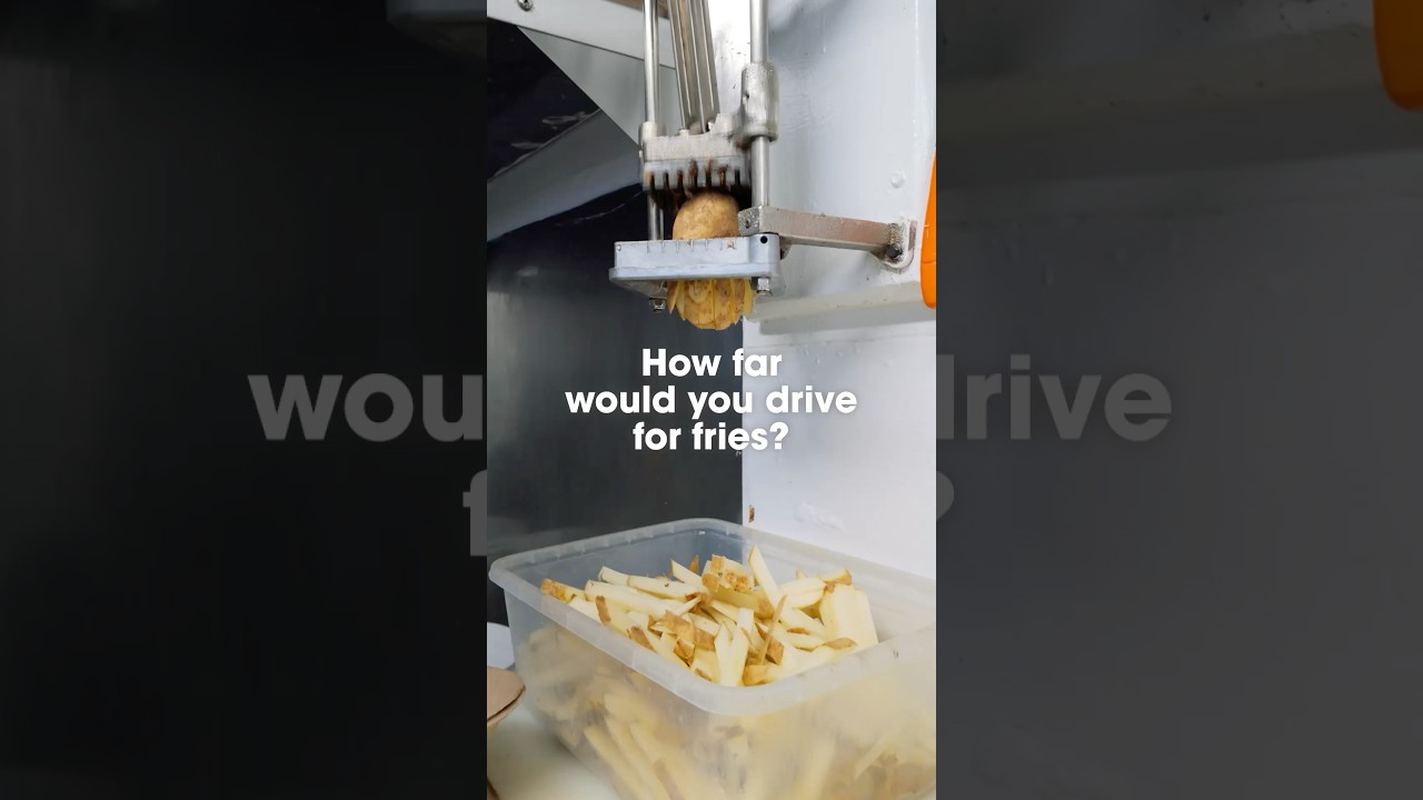 How far would you drive for fries? 🍟 • #Shorts