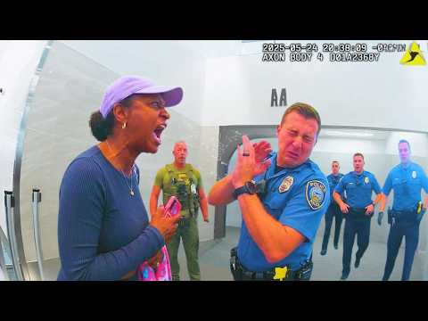 Airport Chaos: Drunk Woman Demands Flight Entry, Gets Arrested | Bodycam
