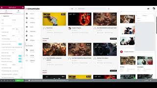 StreamTube - Edit page with Elementor page builder
