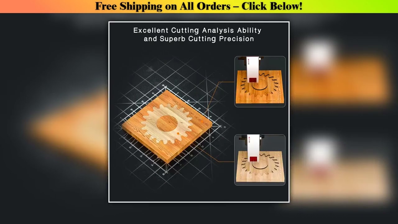 NEJE E40 Fixed-Focus Dual Beam Diodes 80W Laser Module for Metal Engraving and Professional Wood