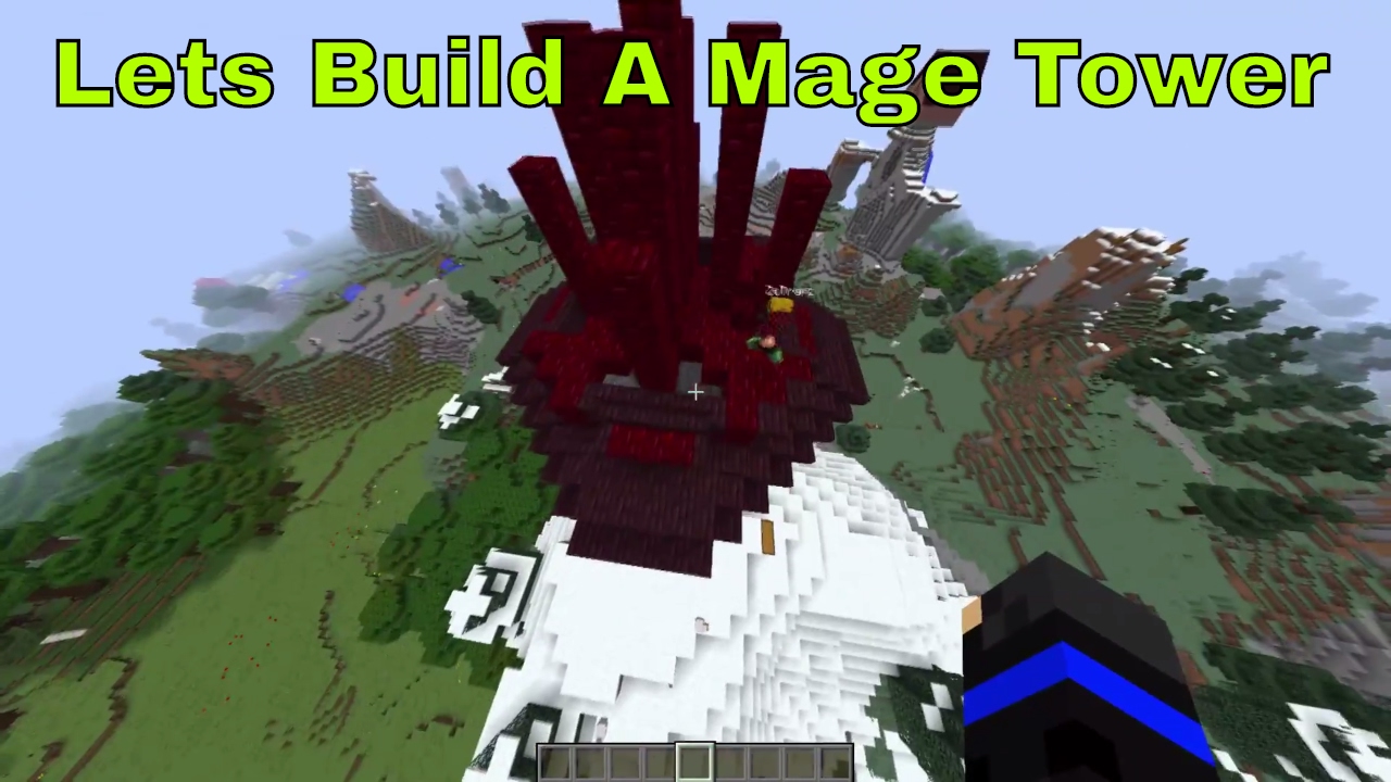 Lets Build A Mage Tower - The New Nitro Server - YouTube