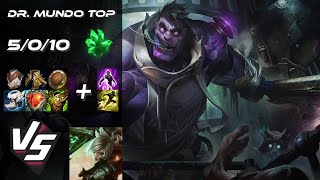 TOP Dr. Mundo vs Riven - NA Grandmaster Patch 25.S1.4