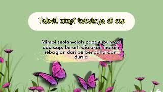 Arti mimpi tubuhnya di  cap