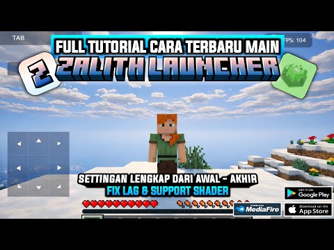 HOW TO INSTALL & SETTINGS ZALITH LAUNCHER ON YOUR PHONE | Play Minecraft Java Edition on Android ...