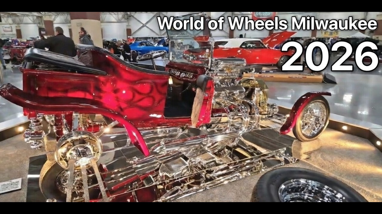 World of Wheels Milwaukee 2026 | Classic Cars, Custom Cars, Tuner Cars, Low Riders, and Trucks