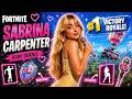 Destroying Fortnite Lobbies With Sabrina Carpenter