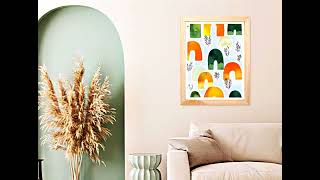 Transform Your Space with Stunning Watercolor Arch Boho Wall Art – Perfect for Nursery & Home!... screenshot 2