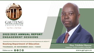 Committee Annual Reports by Departments for 22/23 FY-Education Committee