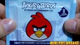 Angry Birds Sticker Album with Stickers Review