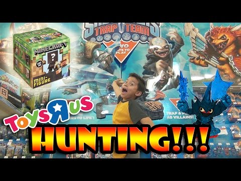 MINECRAFT Surprise Box Skylanders TRAP TEAM HUNTING At Toys R Us 