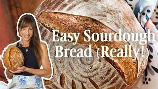 Easy Sourdough Bread Recipe for Beginners (Really!)