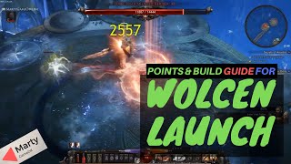 Wolcen Lords Of Mayhem Beginner Launch Build - WARRIOR BUILD GUIDE ACT 1 BOSS gameplay