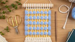Famous Pick and Pick + Wool Roving Wall Hanging (easy spring weaving!) Net Worth