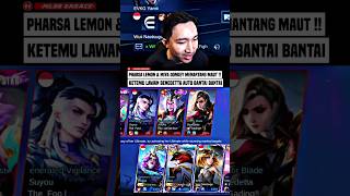 Pharsa Lemon & Miya Donkey menantang maut lawan Benedetta😱 #shorts #rrqlemon #mobilelegends