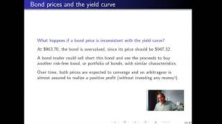 Bond Valuation 02 -- Yield Curve and Arbitrage Opportunity
