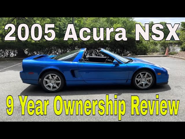 Acura NSX - 9 Year Ownership Review - YouTube