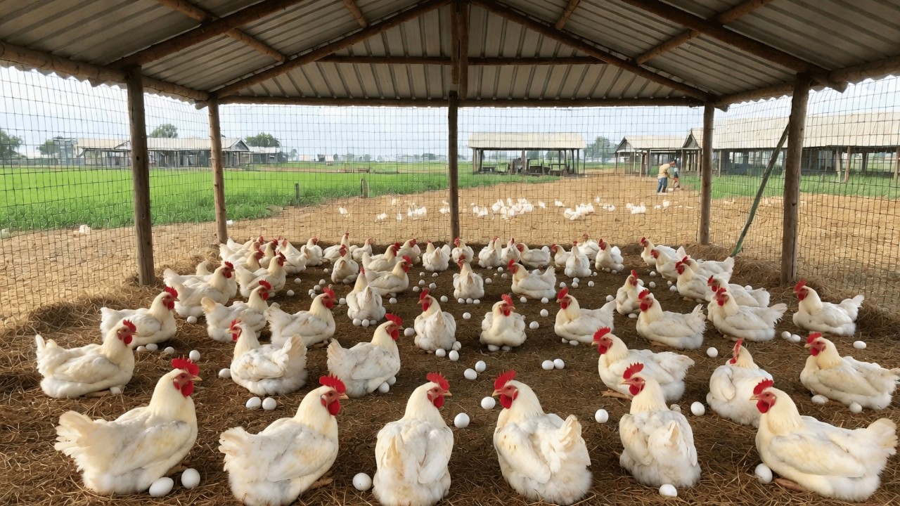 Harvesting Fresh Chicken Eggs – Raising Chickens for Fresh Eggs at Home ...