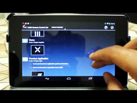 Multiple Finger Getures on Android | Gesture Control Android Application Review