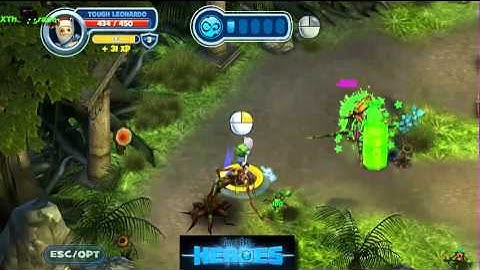 New cn rpg:Fusionfall Heroes sneak preview!-Short gameplay