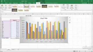 Chart Styles - Excel 2016 Charts