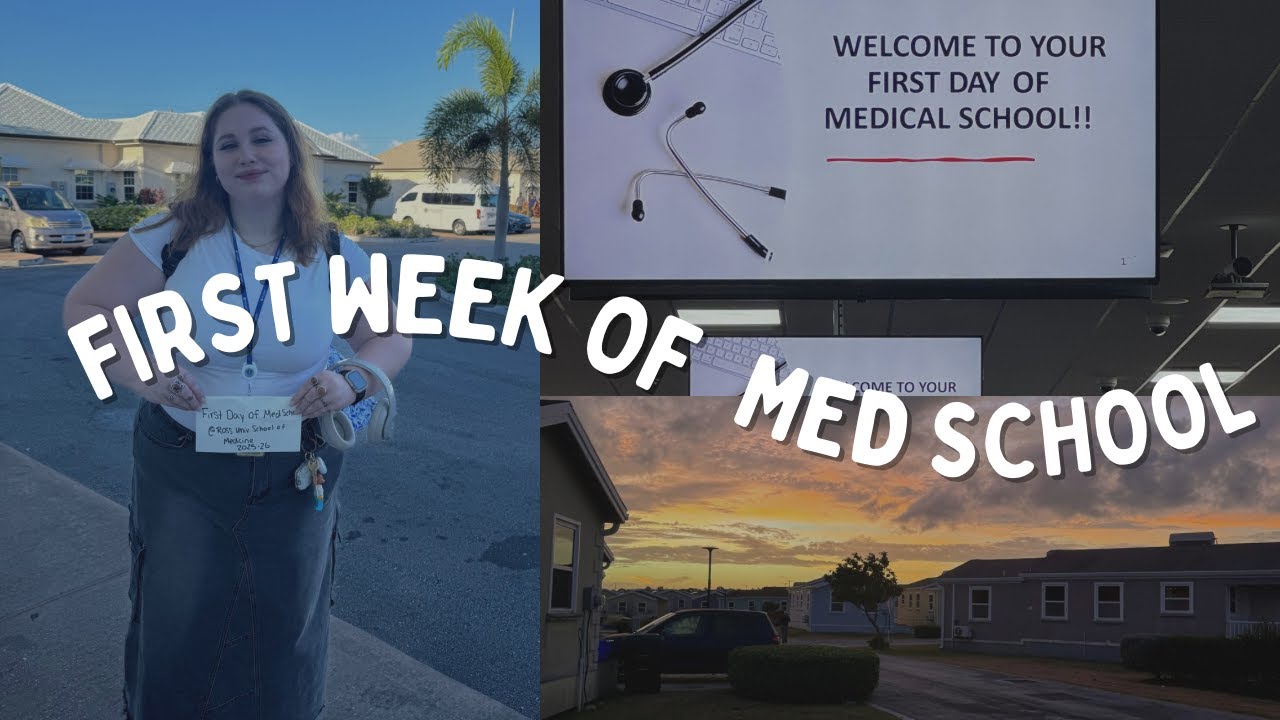 first week of med school @ ross university !!!!