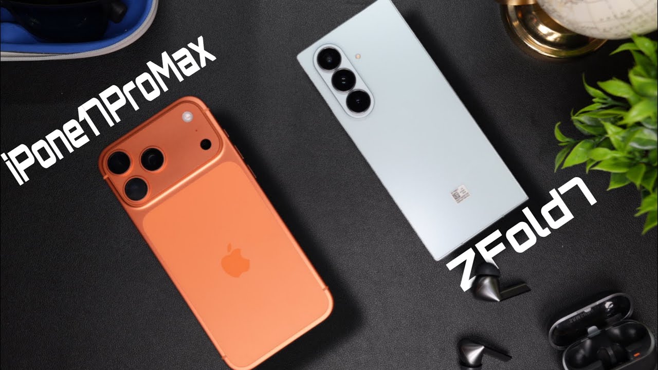 iPhone 17 Pro Max vs Galaxy Z Fold 7 Full Comparison - YouTube