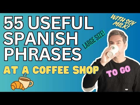 Spanish Phrases About Coffee