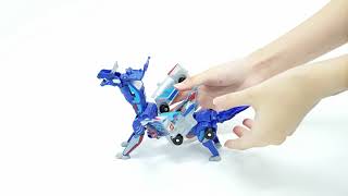 New 2-in-1 Collision Transforming Robot Dinosaur Car Toy|LuluFamily screenshot 4