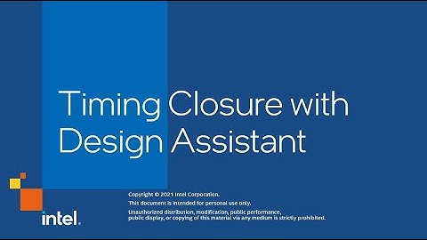 디자인 어시스턴트와 함께 타이밍 클로저