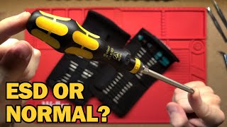 Wera Kompact Normal VS. ESD Screwdrivers