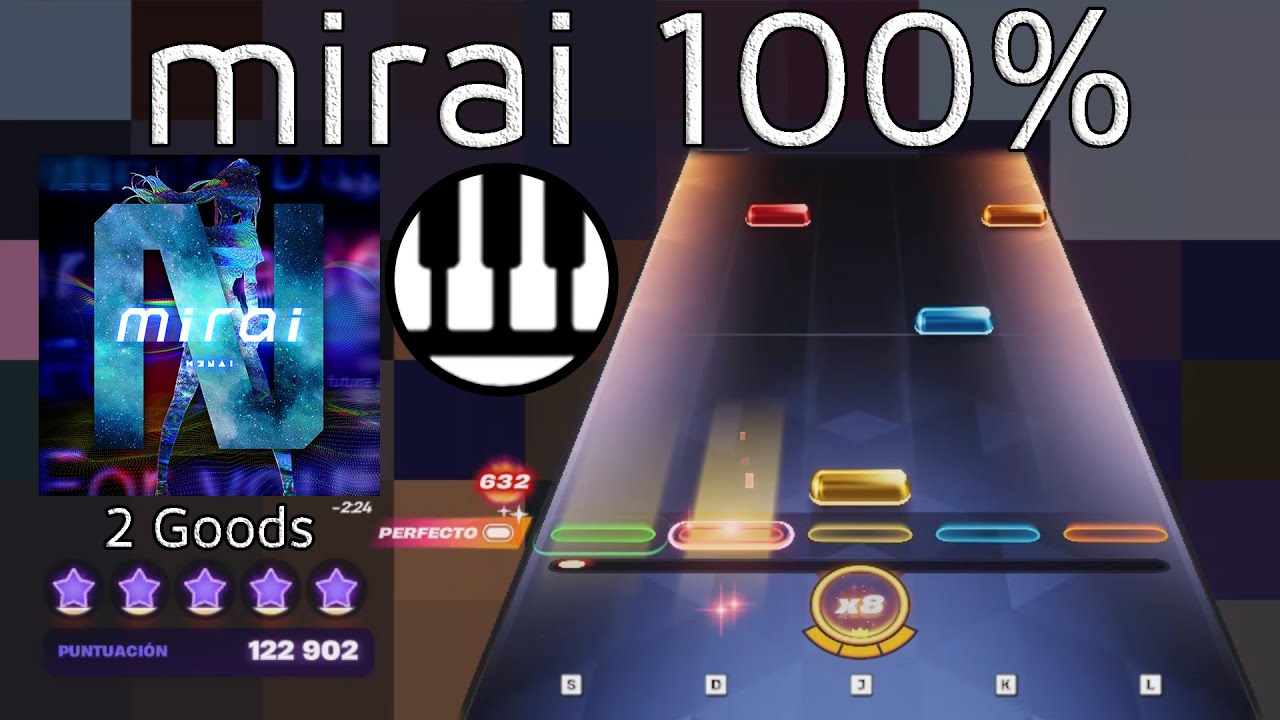 (World Record) Fortnite Festival S12 - "mirai" Expert Lead 100% FC