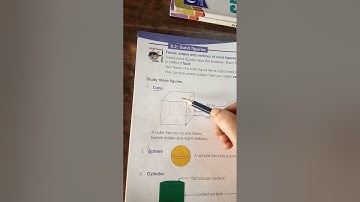 Std - 2 Maths 8.2 solid figure