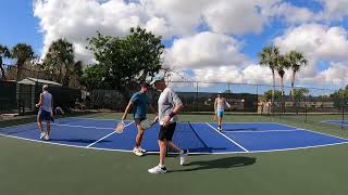 Chris Code Terry Tracy December 28th 2025 Kings Point Pickleball Sun City Center Florida