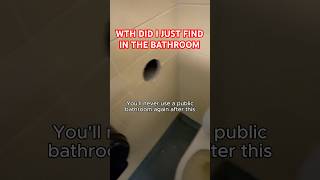 DONT USE PUBLIC RESTROOMS #creepy #robstein #scary #psa #memes #funny #vsauce #jumpscare