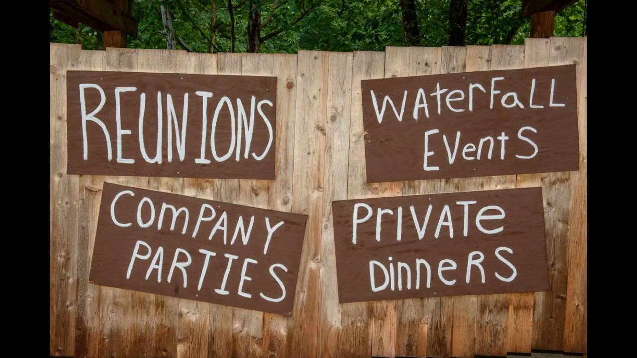 Smoky Mountain Weddings | Event Reception Venue | Rehearsal Dinners | Waterfall Wedding Receptions