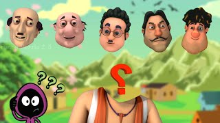 Motu Patlu Wrong Head Video || wrong head motu patlu || motu patlu puzzle || Motu patlu Cartoon