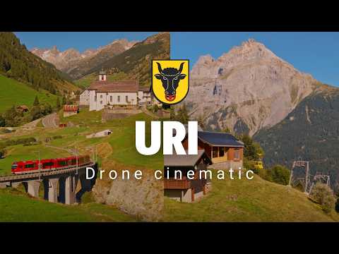 Canton of Uri 4K - Aerial Drone Video