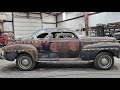 CHOP CLASS with Joel Davis '47 Ford Coupe chopped top custom car