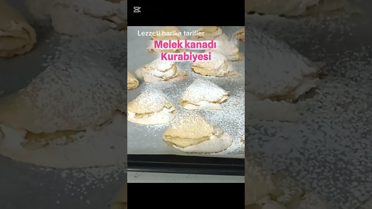 Melek kanadı kurabiyesi🍪denediğime deydi bence#shorts Melek kanadı kurabiyesi🍪denediğime deydi bence#shorts