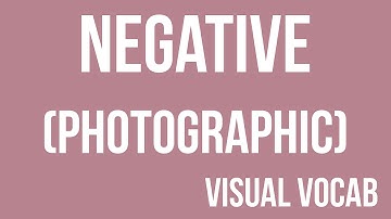 Negative (photographic) defined - From Goodbye-Art Academy