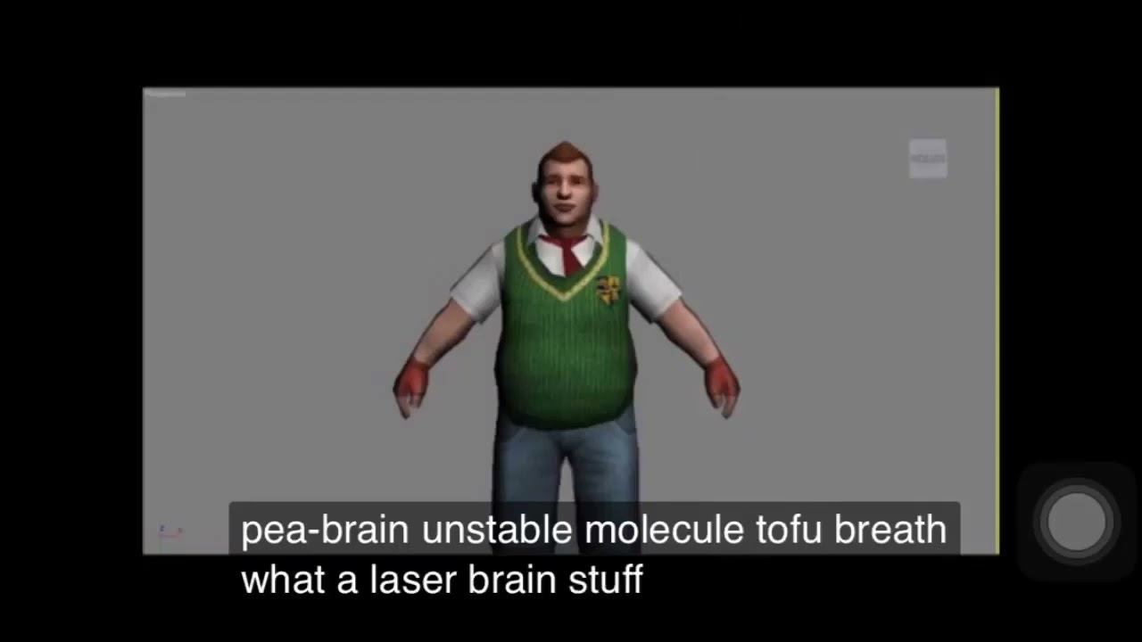 Bully: Scholarship Edition/Canis Canem Edit - Fatty Johnson: Good faction laugh/FWTOJ. {:D 😂