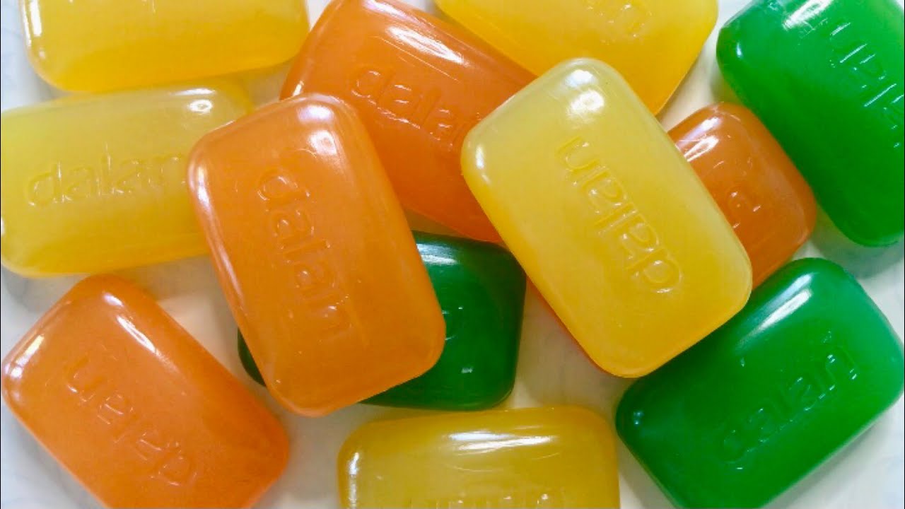 Glycerin soap. Soap in varnish/ASMR video # 458